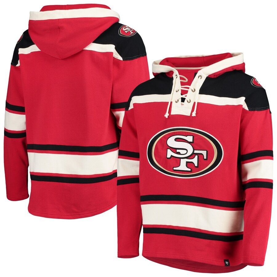 47 Brand San Francisco 49ers Hoodie - Red - Small