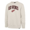 Detroit Red Wings Men's 47 Brand Dune Crew Long Sleeve Pullover