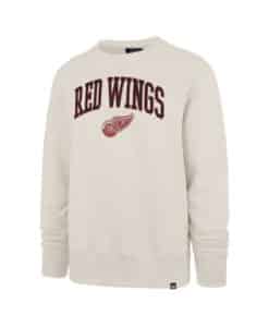 Detroit Red Wings Men's 47 Brand Dune Crew Long Sleeve Pullover