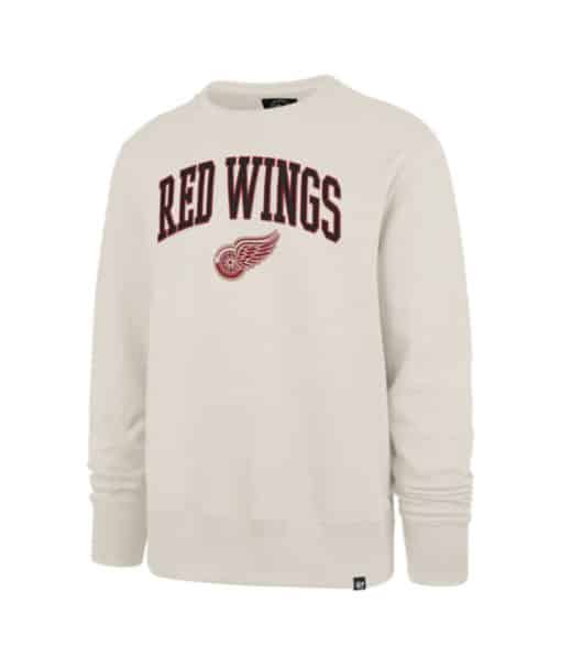 Detroit Red Wings Men's 47 Brand Dune Crew Long Sleeve Pullover