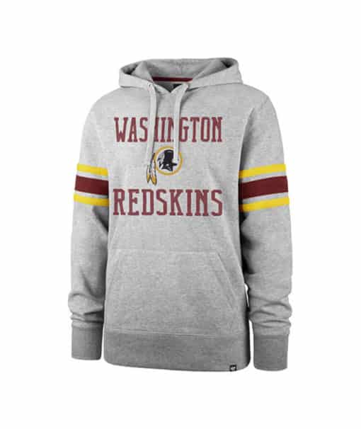 Washington Redskins 47 Brand Men's Slate Gray Pullover Hoodie