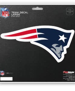 New England Patriots Decal 8"x8" Color