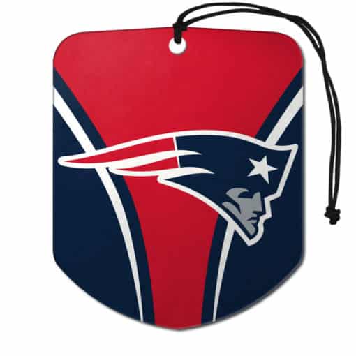 New England Patriots Shield Air Freshener Set - 2 Pack
