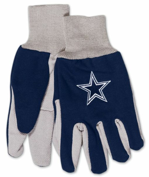 Dallas Cowboys Two Tone Gloves - Youth Size