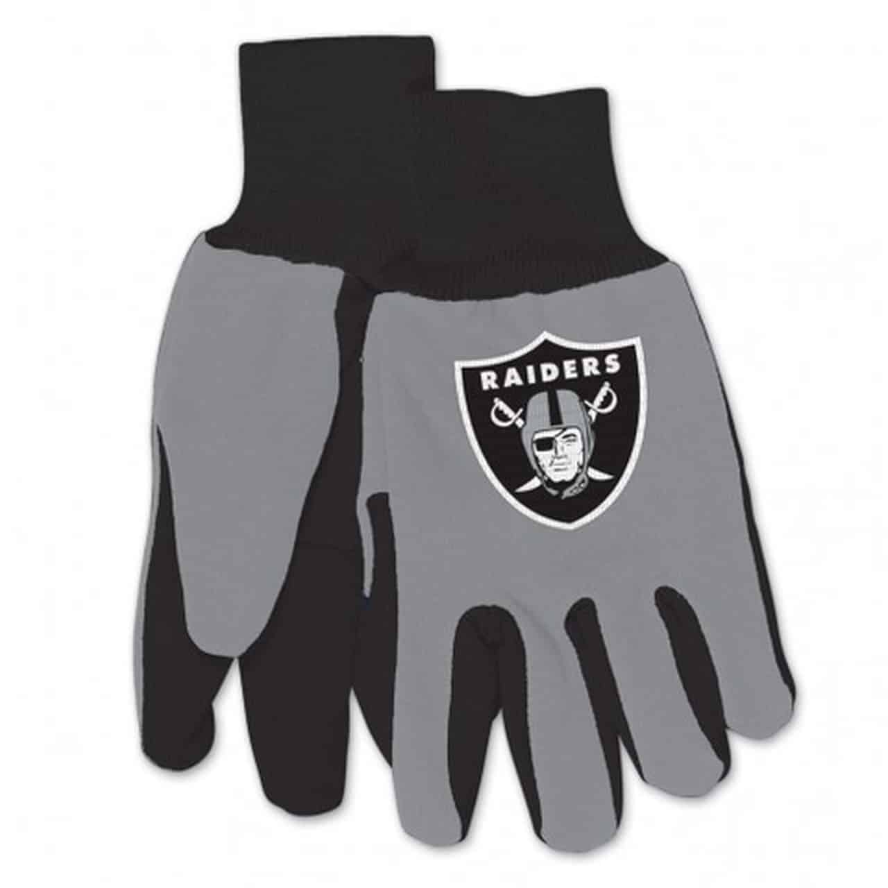 Las Vegas Raiders Two Tone Gloves