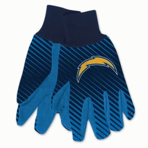 Los Angeles Chargers Two Tone Gloves - Adult Size