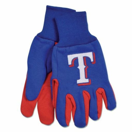Texas Rangers Two Tone Gloves - Adult