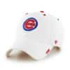 Chicago Cubs 47 Brand White Ice Clean Up Adjustable Hat