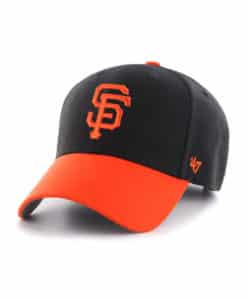 San Francisco Giants 47 Brand Orange Black MVP Adjustable Hat