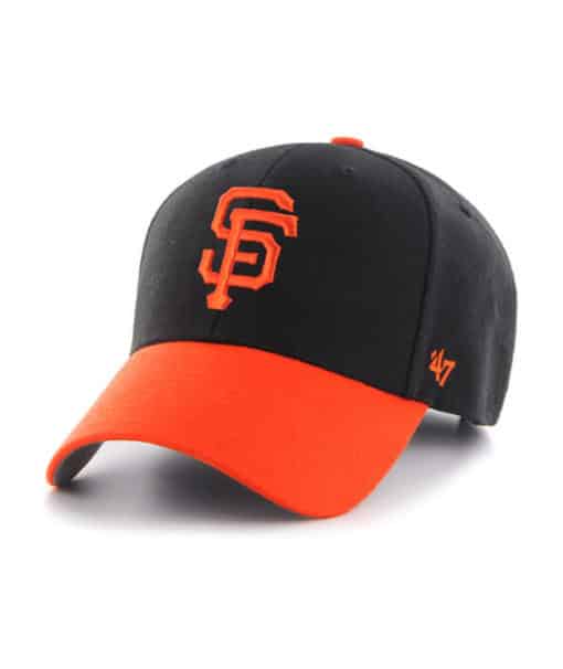 San Francisco Giants 47 Brand Orange Black MVP Adjustable Hat