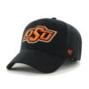 Oklahoma State Cowboys YOUTH 47 Brand Black MVP Adjustable Hat