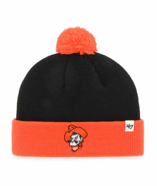 Oklahoma State Cowboys OSU TODDLER 47 Brand Black Bam Bam Cuff Knit Hat