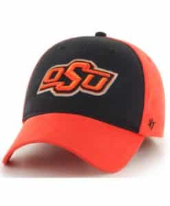 Oklahoma State Cowboys YOUTH 47 Brand Broadside Black MVP Adjustable Hat