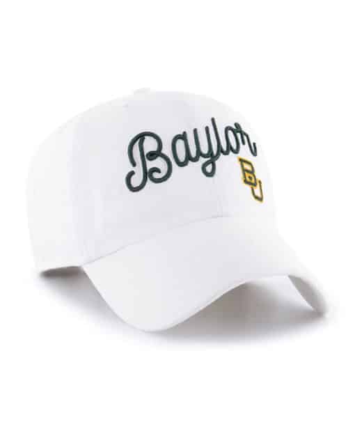 Baylor Bears Women's 47 Brand Millie White Clean Up Adjustable Hat