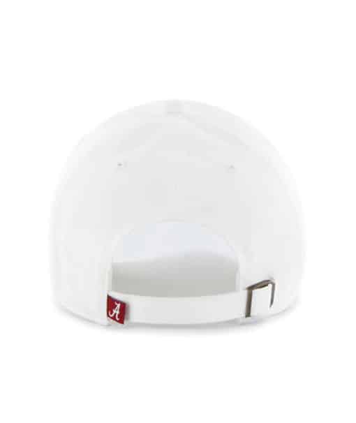 Alabama Crimson Tide 47 Brand White Clean Up Adjustable Hat - Image 2