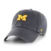 Michigan Wolverines Women's 47 Brand Vintage Navy Clean Up Adjustable Hat