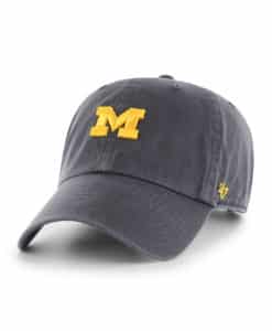 Michigan Wolverines Women's 47 Brand Vintage Navy Clean Up Adjustable Hat