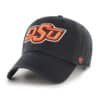 Oklahoma State Cowboys OSU 47 Brand Black Clean Up Adjustable Hat