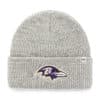 Baltimore Ravens 47 Brand Gray Brain Freeze Cuff Knit Hat