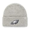 Philadelphia Eagles 47 Brand Gray Brain Freeze Cuff Knit Hat