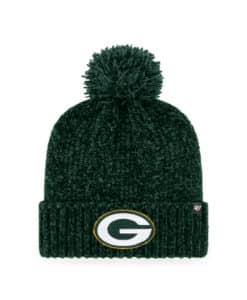 Green Bay Packers Women's 47 Brand Dark Green Harlow Cuff Knit Hat