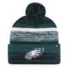 Philadelphia Eagles 47 Brand Northward Pacific Green Cuff Knit Hat