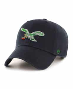 Philadelphia Eagles 47 Brand Classic Black Clean Up Adjustable Hat