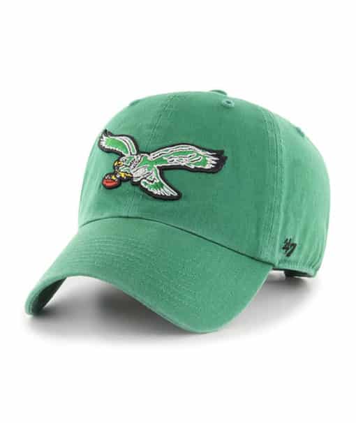 Philadelphia Eagles 47 Brand Classic Green Clean Up Adjustable Hat