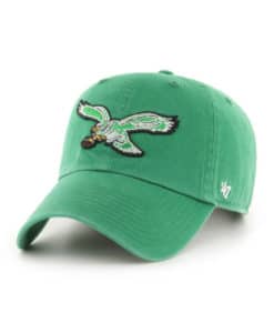 Philadelphia Eagles 47 Brand Classic Green Clean Up Adjustable Hat