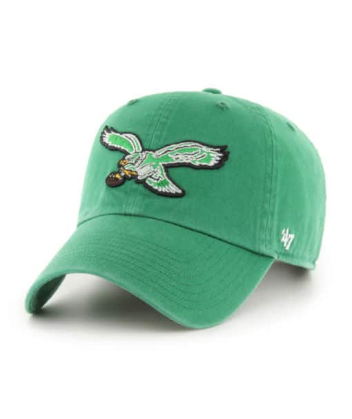 Philadelphia Eagles 47 Brand Classic Green Clean Up Adjustable Hat