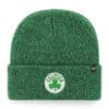 Boston Celtics 47 Brand Green Brain Freeze Cuff Knit Hat