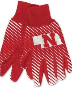 Nebraska Cornhuskers Two Tone Gloves - Adult