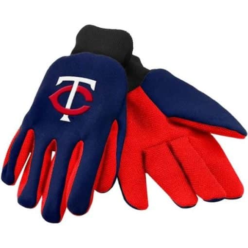 Minnesota Twins Two Tone Gloves - Youth Size