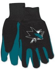 San Jose Sharks Two Tone Gloves - Adult