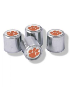 Clemson Tigers Tire Valve Stem Caps