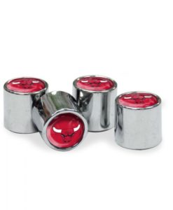 Chicago Bulls Tire Valve Stem Caps