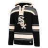 Chicago White Sox Men's 47 Brand Black Pullover Jersey Hoodie