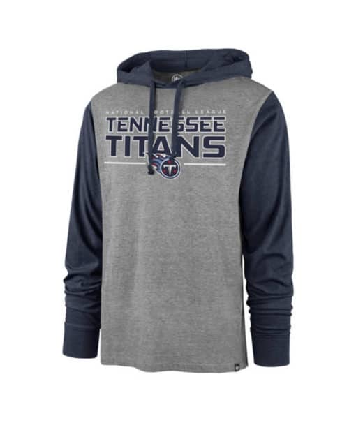 Tennessee Titans Men's 47 Brand Slate Gray Club Pullover Hoodie