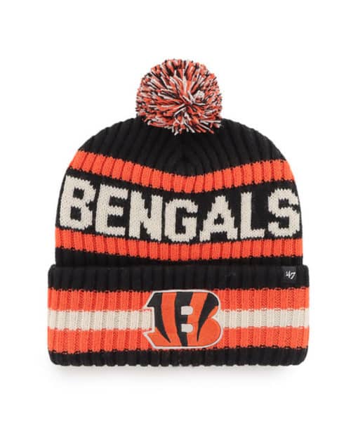 Cincinnati Bengals 47 Brand Black Bering Cuff Knit Hat