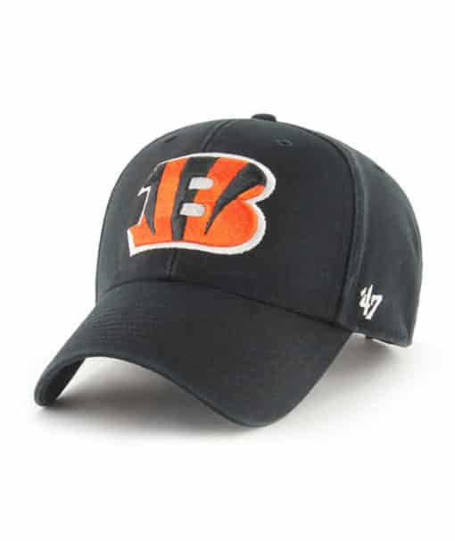 Cincinnati Bengals 47 Brand Black Legend MVP Adjustable Hat