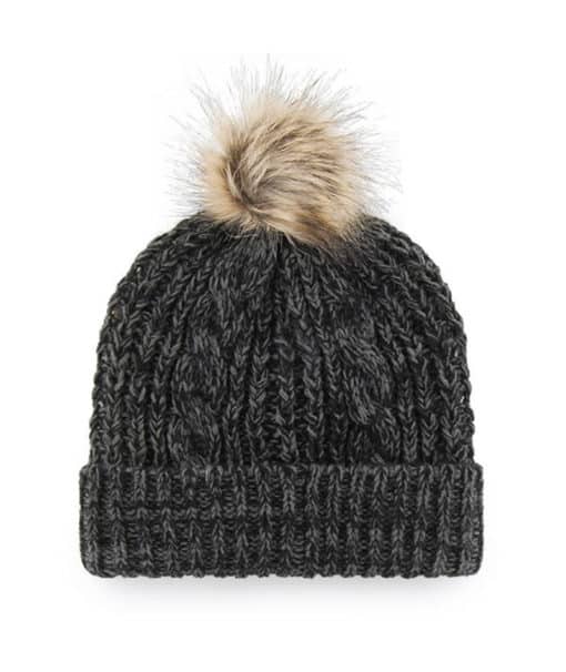 Cincinnati Bengals Women's 47 Brand Black Meeko Cuff Knit Hat - Image 2