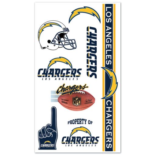 Los Angeles Chargers Temporary Tattoos