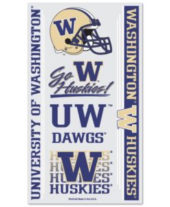 Washington Huskies Temporary Tattoos