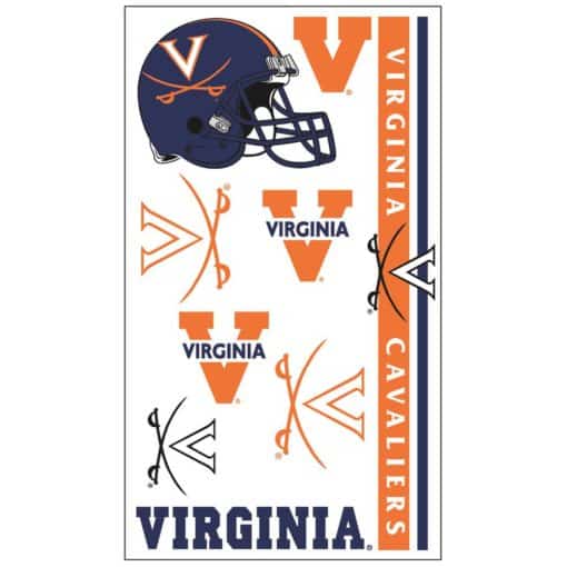 Virginia Cavaliers Temporary Tattoos