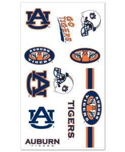 Auburn Tigers Temporary Tattoos