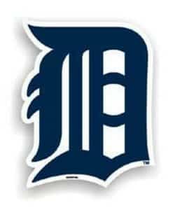 Detroit Tigers Magnet Car Style 12 Inch CO