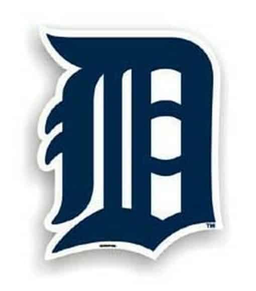 Detroit Tigers Magnet Car Style 12 Inch CO