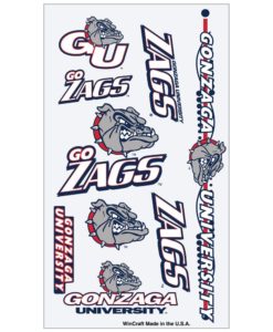 Gonzaga Bulldogs Temporary Tattoos