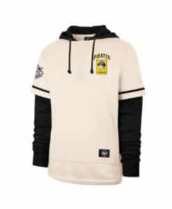 Pittsburgh Pirates Men's 47 Brand Cream Cooperstown Shortstop Pullover Hoodie