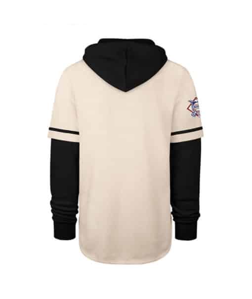 Pittsburgh Pirates Men's 47 Brand Cream Cooperstown Shortstop Pullover Hoodie - Image 2